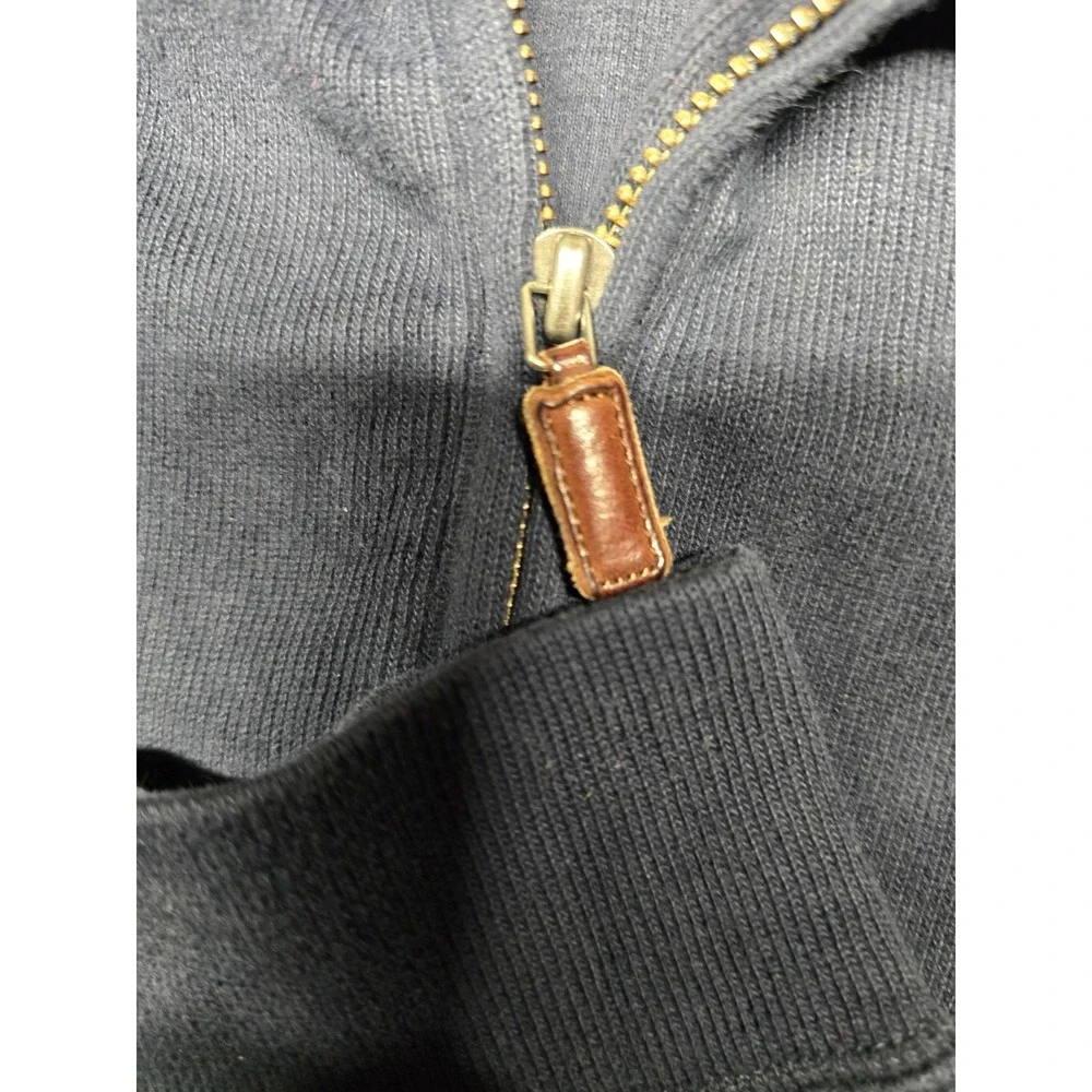 Polo Ralph Lauren 1/4 Zip Sweater Mens‎ XL Dark Blue